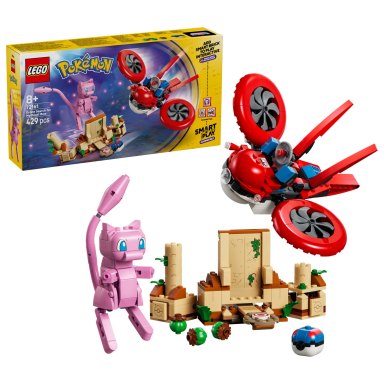 LEGO 72161 Pokémon SMART Play: Poszukiwania Mitycznego Mew za pomocą drona – zdjęcie