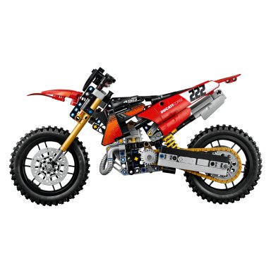 LEGO 42238 Technic Motocykl Ducati Desmo450 MX Factory – zdjęcie