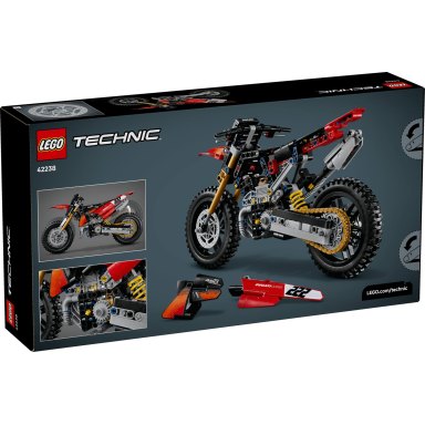 LEGO 42238 Technic Motocykl Ducati Desmo450 MX Factory – zdjęcie