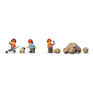 LEGO 60494 Construction Wywrotka i ładowarka czołowa – zdjęcie