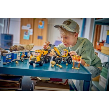 LEGO 60494 Construction Wywrotka i ładowarka czołowa – zdjęcie