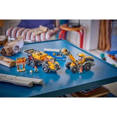 LEGO 60494 Construction Wywrotka i ładowarka czołowa – zdjęcie