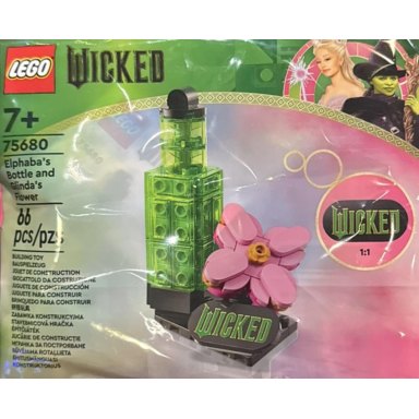 LEGO 75680 Wicked Elphaba’s Bottle and Glinda’s Flower – zdjęcie