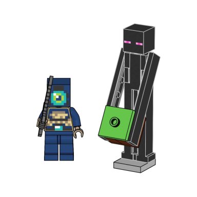 LEGO 662507 Minecraft Enderman Duel