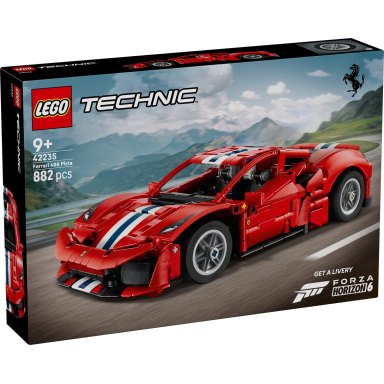 LEGO 42235 Technic Samochód Ferrari 488 Pista – zdjęcie