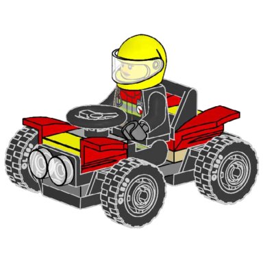 LEGO 952409 Fire Buggy
