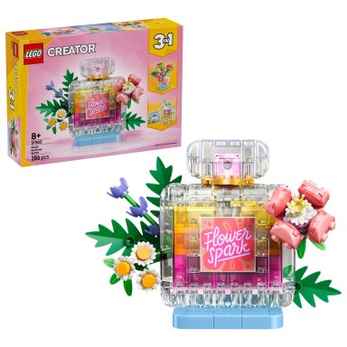 LEGO 31383 Creator 3-in-1 Flakon perfum z kwiatową ozdobą – zdjęcie