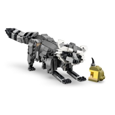 LEGO 31393 Creator 3-in-1 Leśne zwierzęta: Wilk szary – zdjęcie
