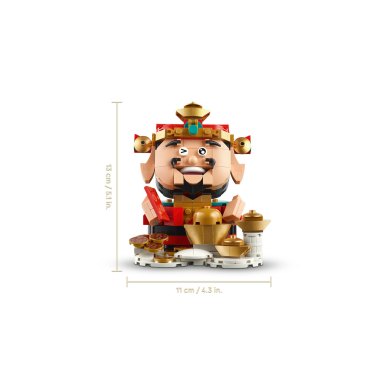 LEGO 40864 Chinese Traditional Festivals Mistrz Szczęścia – zdjęcie