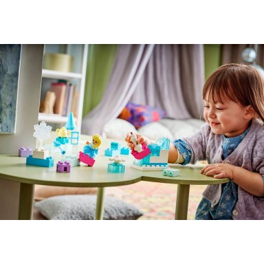 LEGO 10462 Disney Princess Kraina Lodu Kreatywne pudełko z Elzą i Olafem – zdjęcie