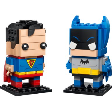 LEGO 40859 Brickheadz Figurki Supermana i Batmana ze Złotej Ery