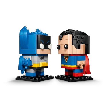 LEGO 40859 Brickheadz Figurki Supermana i Batmana ze Złotej Ery – zdjęcie