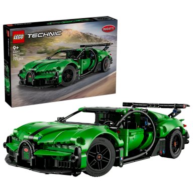 LEGO 42241 Technic Zielony hipersamochód Bugatti Chiron Pur Sport – zdjęcie