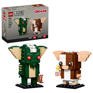LEGO 40919 Brickheadz Figurki gremlinów: Gizmo i Stripe – zdjęcie