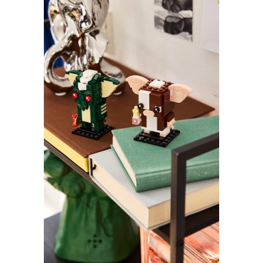 LEGO 40919 Brickheadz Figurki gremlinów: Gizmo i Stripe – zdjęcie