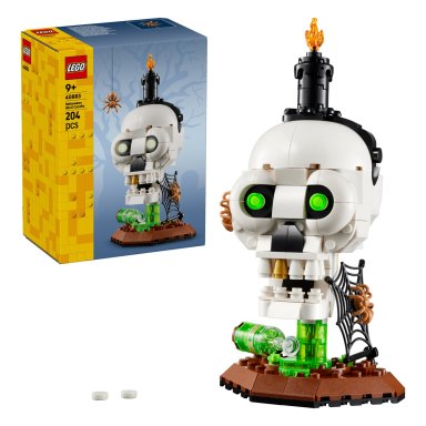 LEGO 40883 Halloweenowa czaszka ze świecą – zdjęcie
