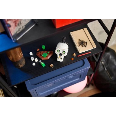 LEGO 40883 Halloweenowa czaszka ze świecą – zdjęcie