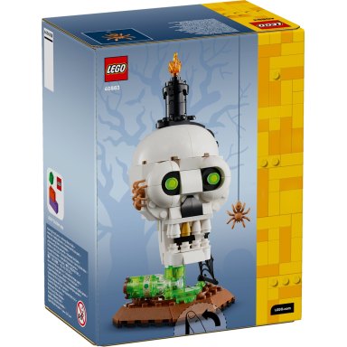 LEGO 40883 Halloweenowa czaszka ze świecą – zdjęcie