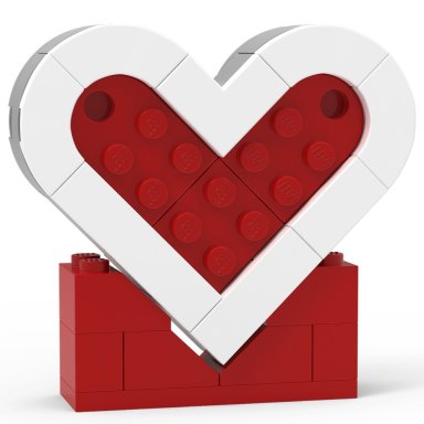 LEGO 6511213 Valentine Heart – zdjęcie