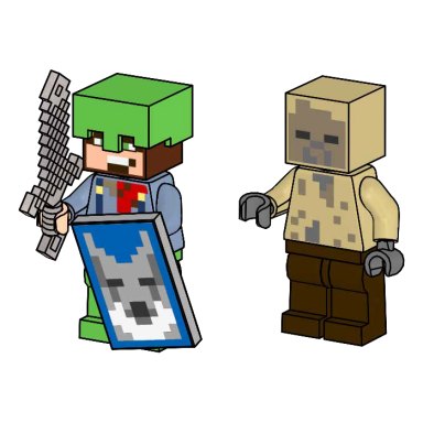 LEGO 662511 Minecraft Hero and Husk