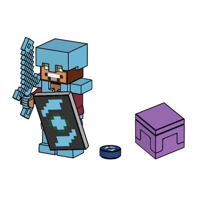 LEGO 662512 Minecraft Hero and Shulker – zdjęcie