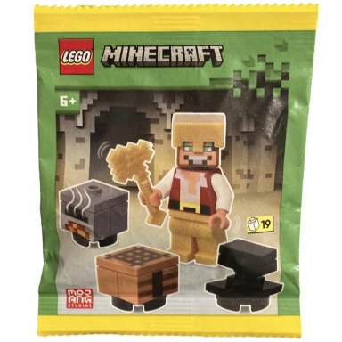 LEGO 472506 Minecraft Hero with Crafting table, Furnace and Anvil – zdjęcie