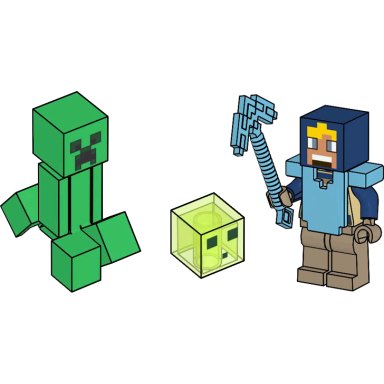 LEGO 662508 Minecraft Hero with Slime and Creeper