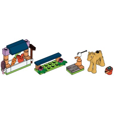 LEGO 951445 Friends Horse – zdjęcie