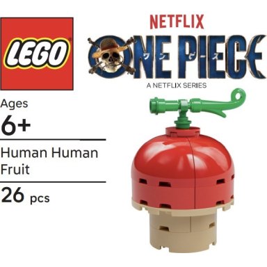 LEGO 6644882 One Piece Human Human Fruit – zdjęcie