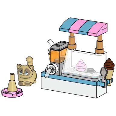 LEGO 562503 Friends Ice Cream Shop – zdjęcie
