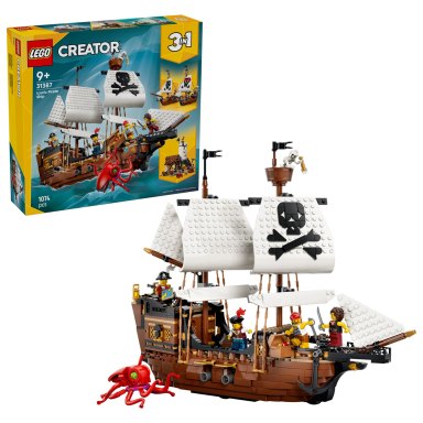 LEGO 31387 Creator 3-in-1 Legendarny statek piracki – zdjęcie