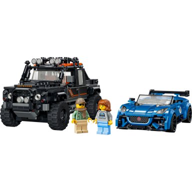 LEGO 77264 Speed Champions Jaguar Project 7 i Land Rover Defender