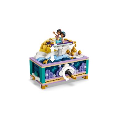 LEGO 43295 Disney Princess Szkatułka na biżuterię Dżasminy – zdjęcie