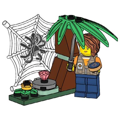 LEGO 952410 Jungle Explorer – zdjęcie