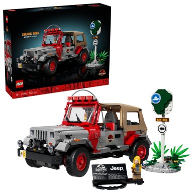 LEGO 77984 Jurassic World Jurassic Park Jeep Wrangler – zdjęcie