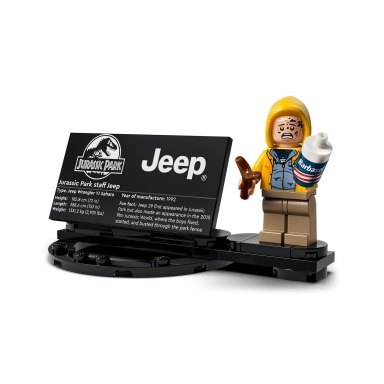 LEGO 77984 Jurassic World Jurassic Park Jeep Wrangler – zdjęcie