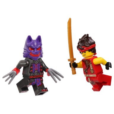 LEGO 112502 Ninjago Kai vs. Wolf Mask
