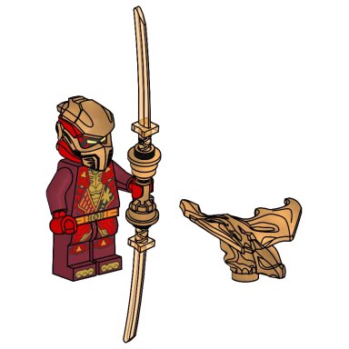 LEGO 892507 Ninjago Kai with Golden Dragon