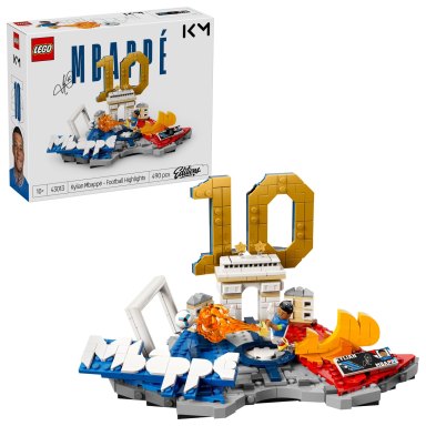 LEGO 43013 Editions Kylian Mbappé — piłkarskie momenty – zdjęcie