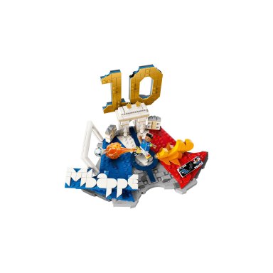 LEGO 43013 Editions Kylian Mbappé — piłkarskie momenty – zdjęcie