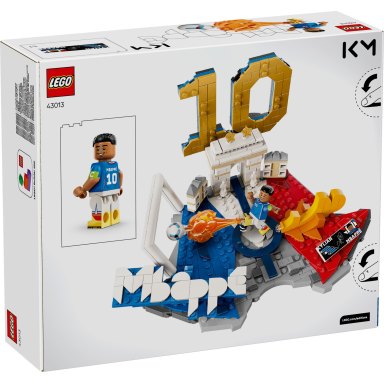 LEGO 43013 Editions Kylian Mbappé — piłkarskie momenty – zdjęcie