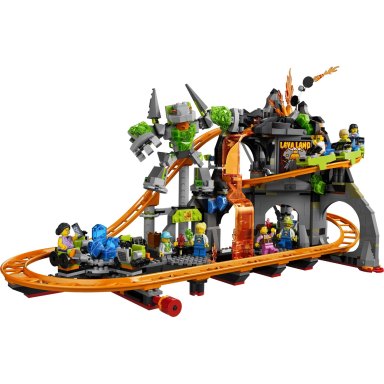 LEGO 60501 City Park rollercoasterów Lava Land