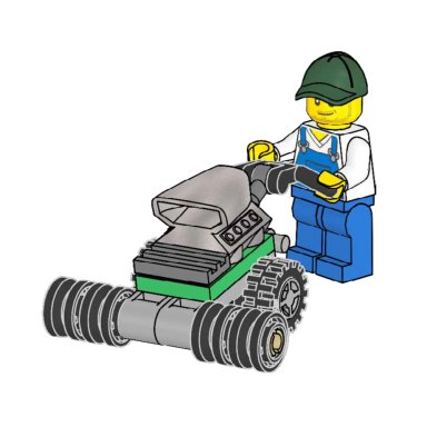 LEGO 952404 Farm Lawn Mower