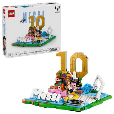 LEGO 43011 Editions Lionel Messi — piłkarskie momenty – zdjęcie