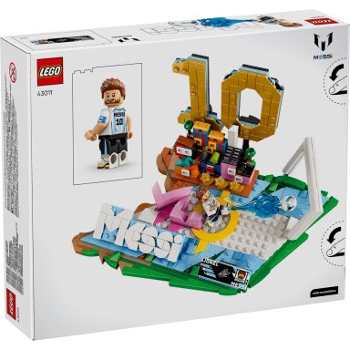 LEGO 43011 Editions Lionel Messi — piłkarskie momenty – zdjęcie