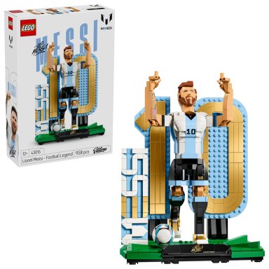 LEGO 43015 Editions Lionel Messi — piłkarska legenda – zdjęcie