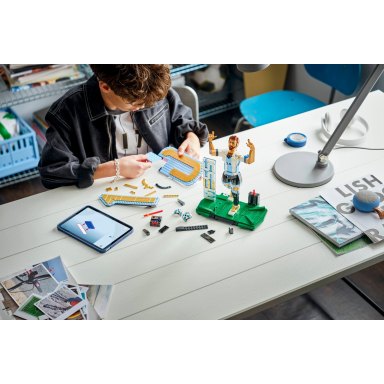 LEGO 43015 Editions Lionel Messi — piłkarska legenda – zdjęcie