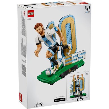 LEGO 43015 Editions Lionel Messi — piłkarska legenda – zdjęcie