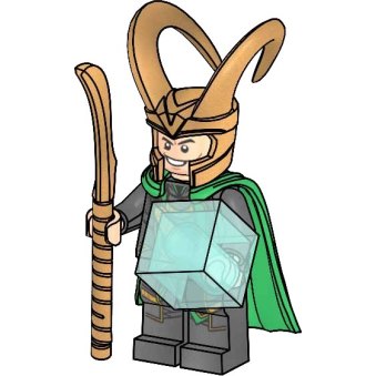 LEGO 242405 The Infinity Saga Loki