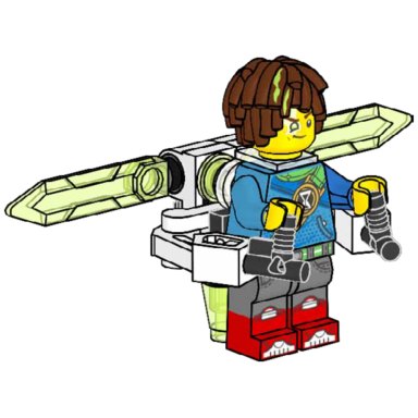 LEGO 552402 Dreamzzz Mateo with Jet Pack – zdjęcie